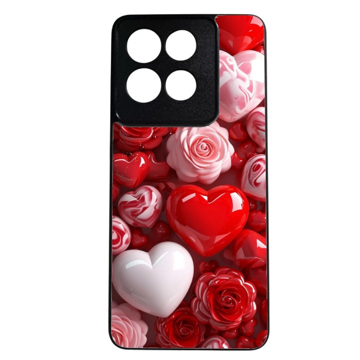 Husa Premium TPU compatibila cu Motorola G86, LOVE Design