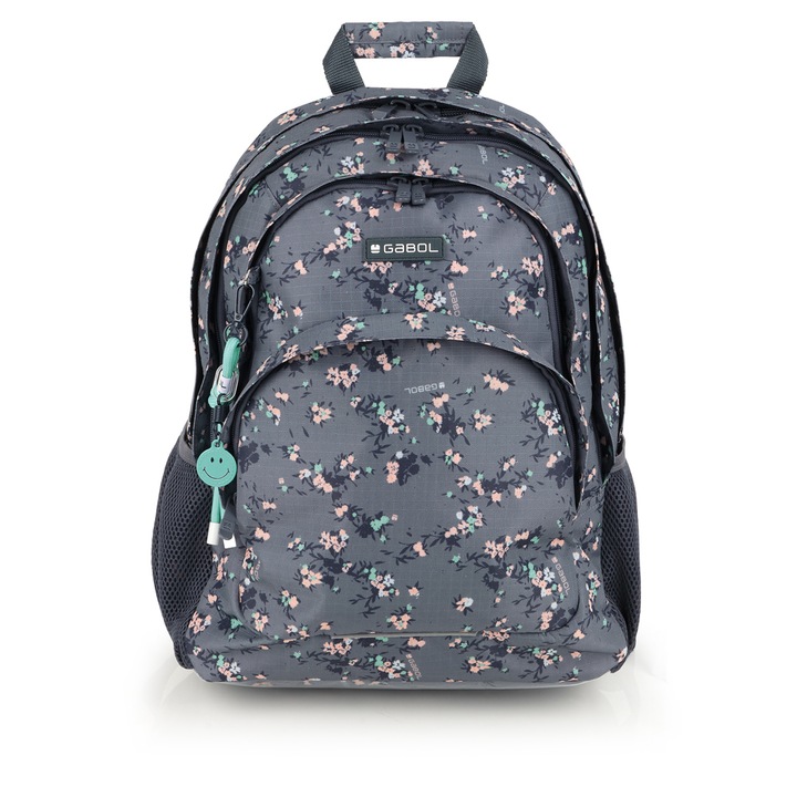 Rucsac Gabol Secret, Cu trei compartimente, Material impermeabil, 44 x 32 x 18cm