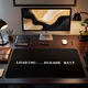 Mousepad Deskmat Loading please wait 800x400x4 mm margini cusute Oktane