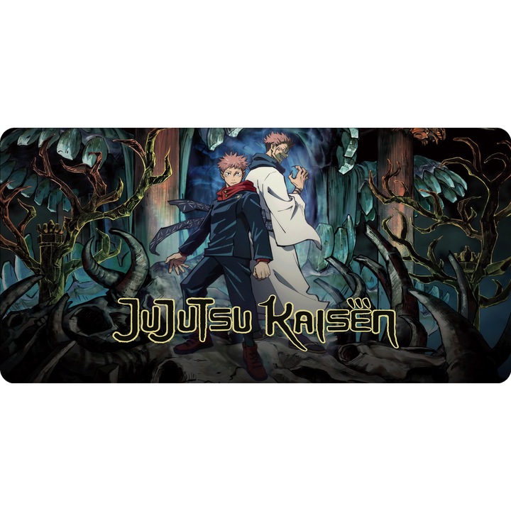 Mousepad Deskmat Jujutsu kaisen 700x350x2mm margini drepte necusute Oktane