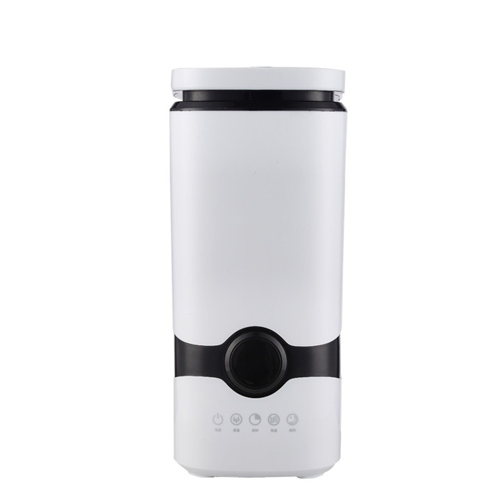 Umidificator ultrasonic, difuzor aromaterapie, ecran LCD, cu telecomanda, rezervor 4l, capacitate de umidificare: 300 ml/h, nivel zgomot: 36 dB, suprafata acoperita 30-40 mp