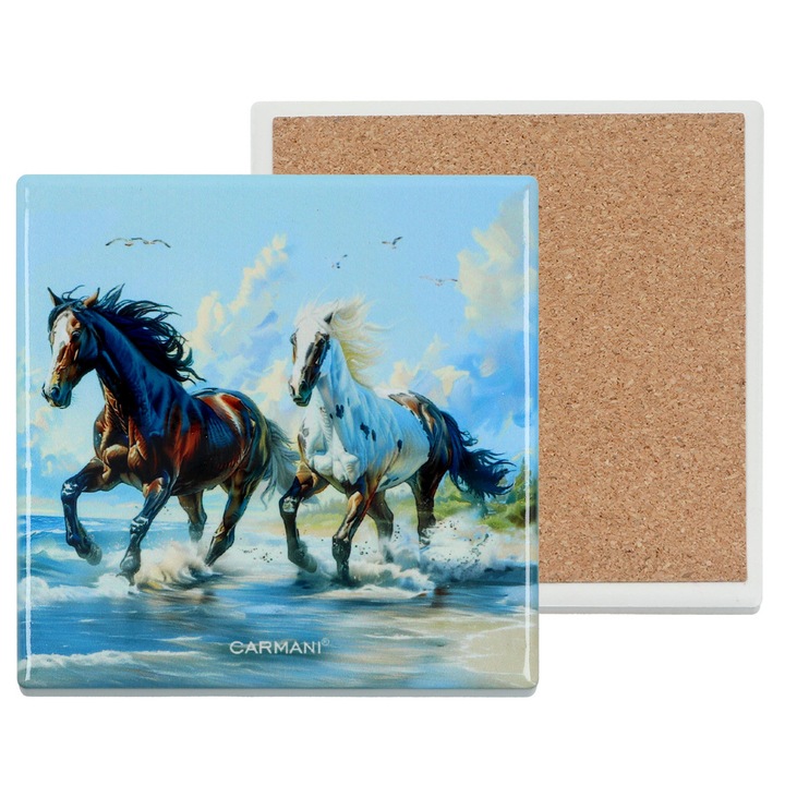 Pohártartó, CARMANI, Kerámia, Többszínű