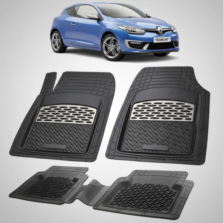 Covorase Renault Megane III 2 Coupe Compatibile 2012-2014, Silver