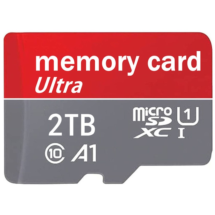 Card memorie MicroSDXC 2TB, adaptor SD, 130MB/s, UHS-I
