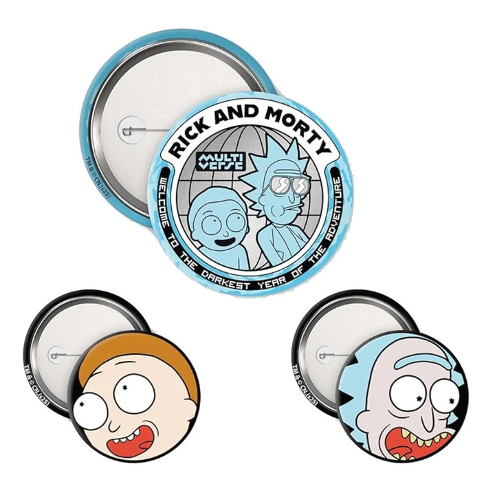 Jelvénykészlet Rick és Morty - Rick & Morty