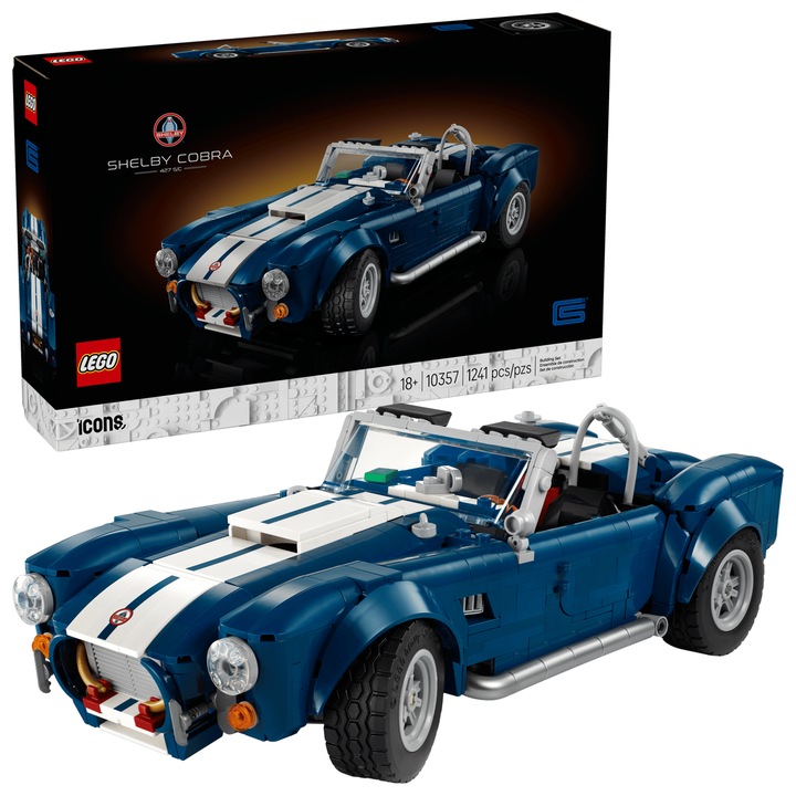 LEGO® Icons - Shelby Cobra 427 S/C 10357, 1241 части