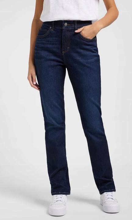 Blugi dama, Lee, ULC STRAIGHT, albastru, bumbac/poliester