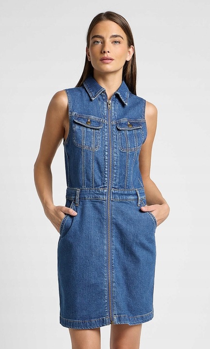 Lee UNIONALL, albastrudwqf, Albastru inchis