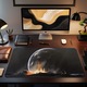 Mousepad Abstract Deskmat Moon rocket launch 800x400x4 mm margini cusute Oktane