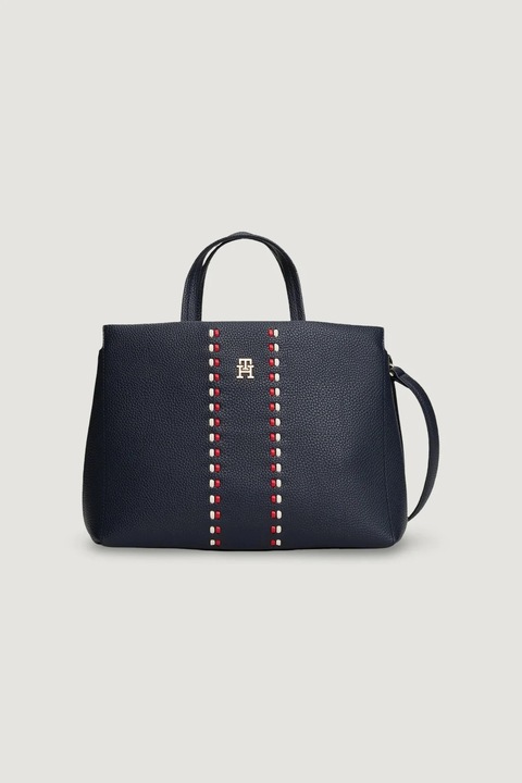 Geanta dama Tommy Hilfiger AW0AW18155, Bleumarin, 29 x 23 x 16 cm