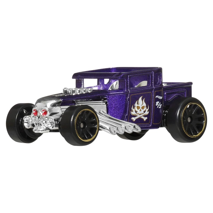 Комплект Hot Wheels Legends Silver Series, 6 метални колички, многоцветни