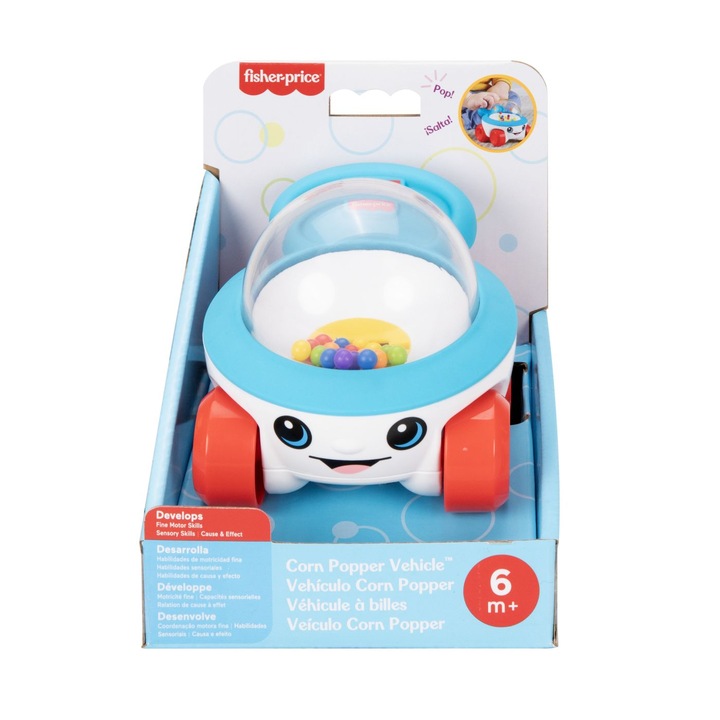Masinuta de impins Mattel, set, multicolor, 30x15x25cm