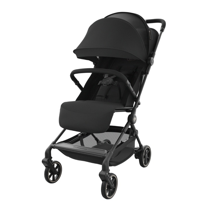 Бебешка количка Kinderkraft NEBO, MIDNIGHT BLACK