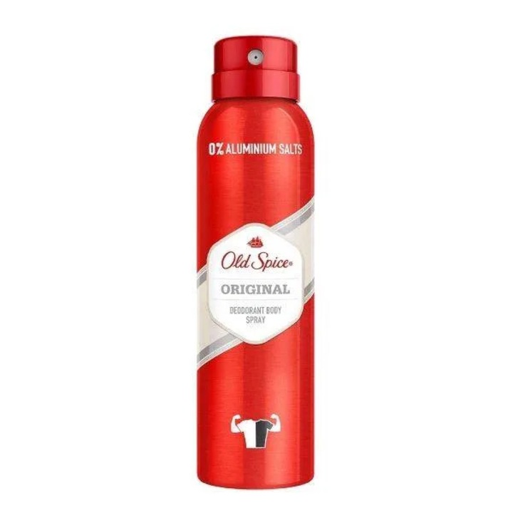 Deodorant spray Old Spice Original 0% saruri de aluminiu 150ml, aroma clasica, barbati