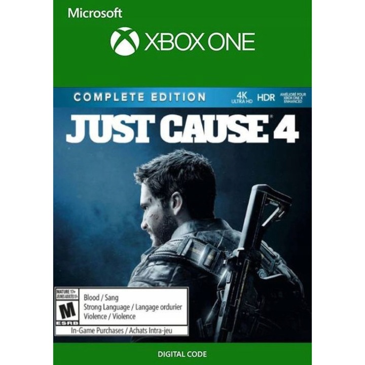 Licenta Joc Just Cause 4 Complete Edition Xbox One/X/S Key (Cod Activare Instant)