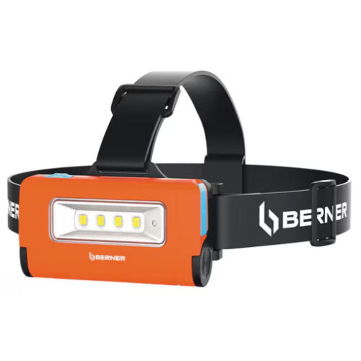 Фенер челник LED 2 в 1 с магнит и USB-C