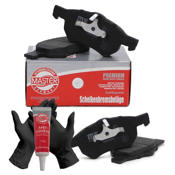 Master-Sport első fékbetétek, Chrysler Voyager/Grand Voyager III IV, 2.4-3.8, készlet