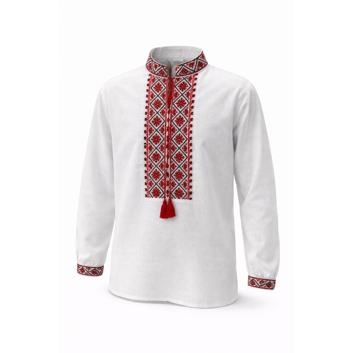 Férfi Tunika Típusú Hagyományos Pamut Ing 47/6XL Méretben
