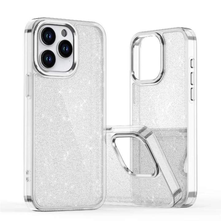 Husa telefon, Hurtel, Glitter Case, transparenta, pentru Samsung Galaxy S25 Edge