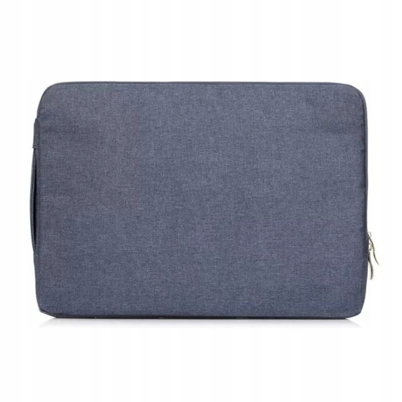 Husa denim pentru laptop, 15.3 inch, albastru inchis, 39.5x28.5cm