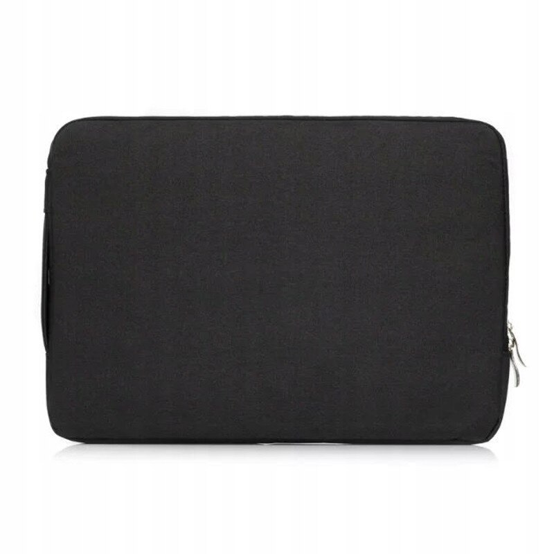 Husă Denim pentru laptop, 13.3 inch, negru, 36x26cm