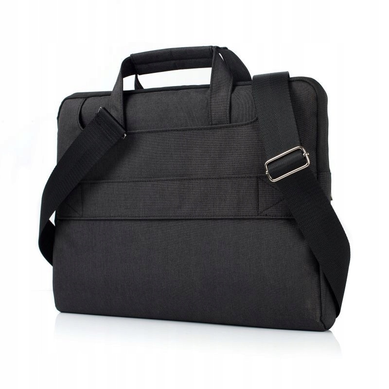 Husă geantă pentru laptop, 15.3", denim, impermeabil, manere retractabile