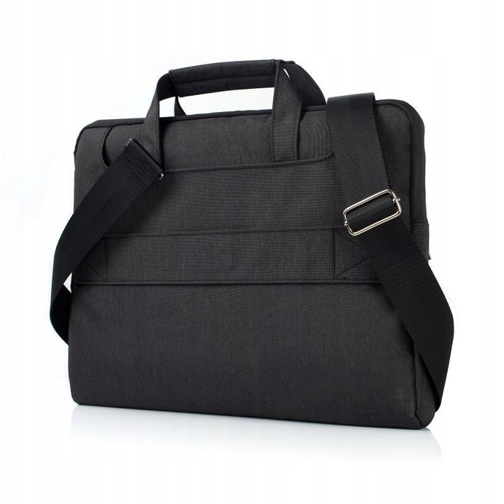 Husă geantă pentru laptop, 15.3", denim, impermeabil, manere retractabile