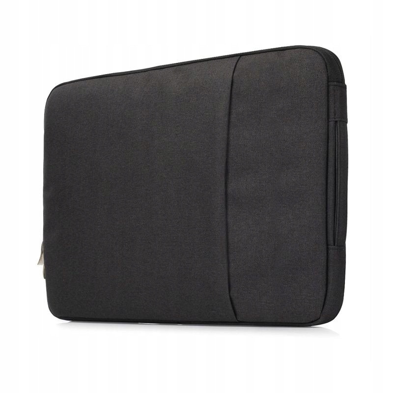 Husă Denim pentru laptop, 13.3 inch, negru, 36x26cm