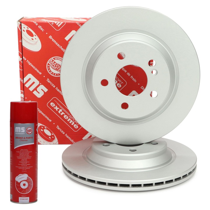 Комплект дискови спирачки Master-Sport, задни, 2 броя, 24012201921PR