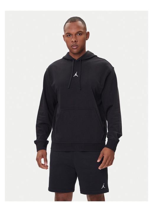 Bluza barbati, Nike, neagra, 62% bumbac, 38% poliester