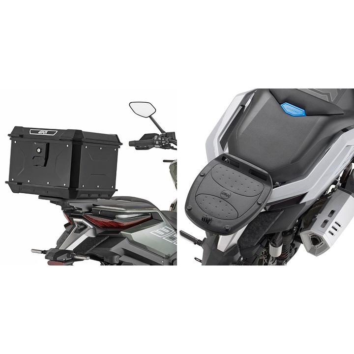 Suport geantă Topcase GIVI ZONTES 368 G, 25cm