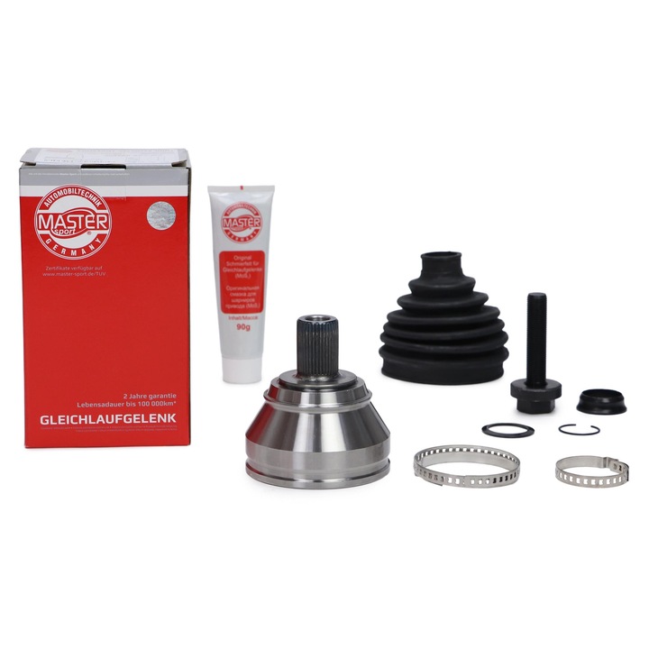 Priza homocinetica fata Master-Sport, compatibila cu Audi A3, TT, SEAT Leon, VW Golf, New Beetle, 1.8 T, 3.2 VR6