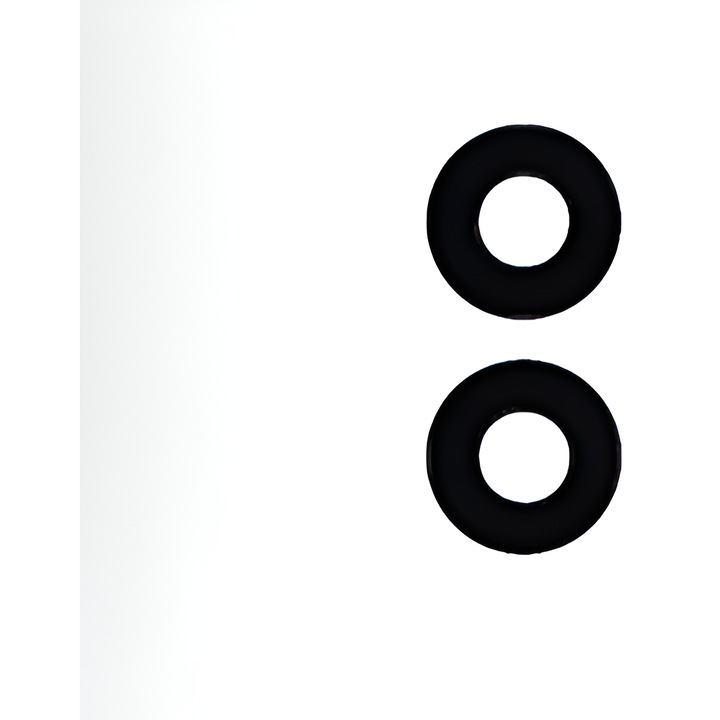 Geam camera spate ATB DESIGN pentru Samsung S25 Edge, sticlă, negru