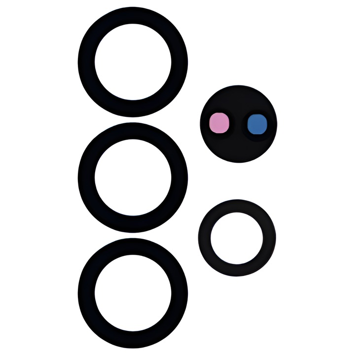 Geam Camera Spate ATB DESIGN pentru Samsung S25 Ultra, negru