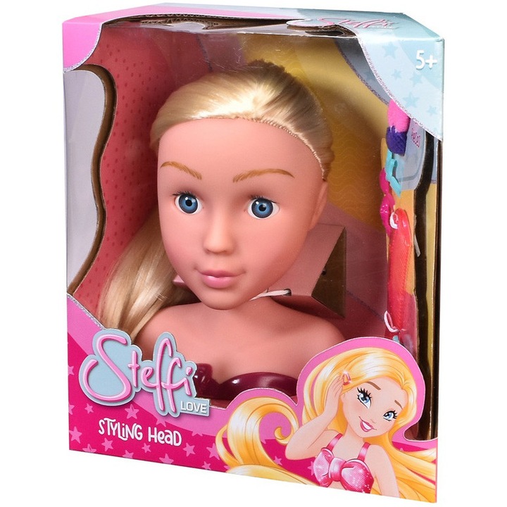 Set de joaca Steffi Love - Styling head, cu accesorii pentru coafat