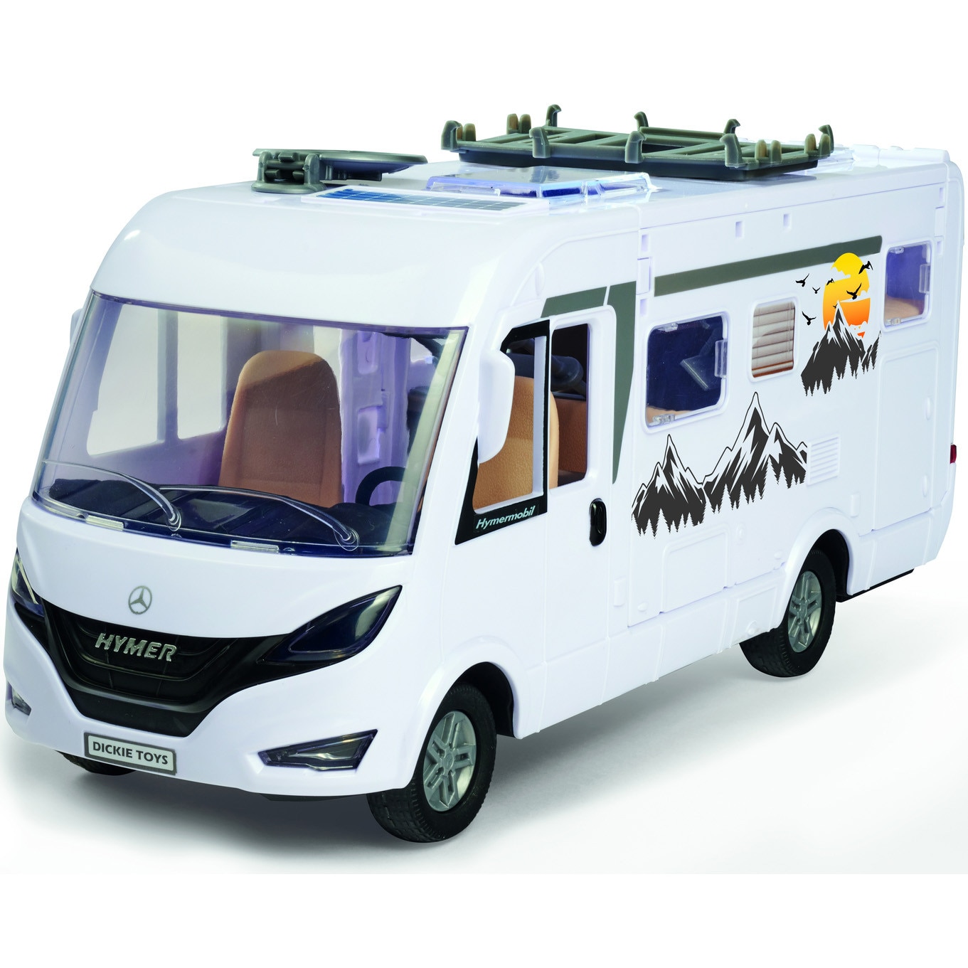 Set de joaca Dickie Toys - Camper set, Hymer, 30 cm - eMAG.ro