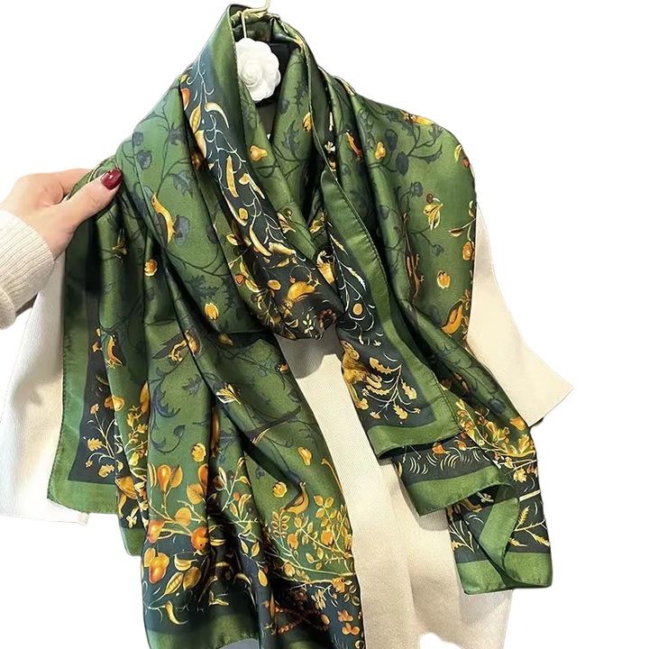 Шал IZMAEL DA-27373, полиестер, 180x90cm, Тип12