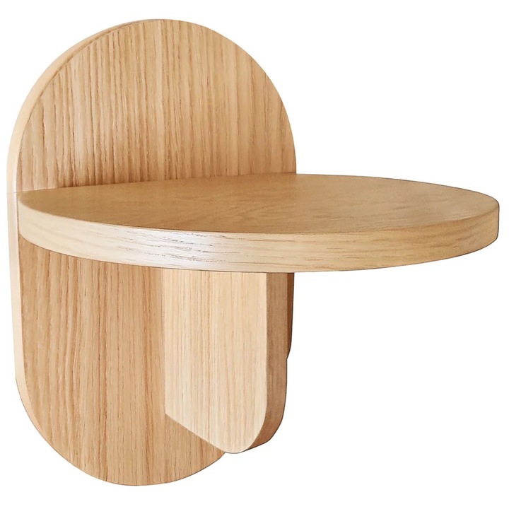 Rafturi, Woodman, polka scienna, 25 cm adancime, maro, 20x30cm