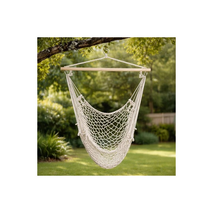 Scaun Leagan Suspendabil Macrameu Ø100x120cm