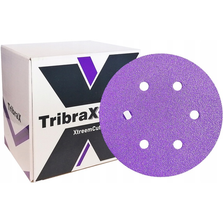 Disc de slefuit TRIBRAX XtreemCut P60 ceramic, 150mm, set de 1 bucata