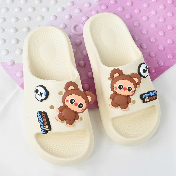 Papuci De Dama, Din Spuma, Usoara, PD1082, Bej, 39-40