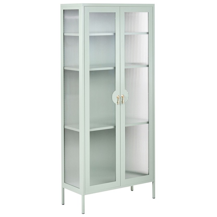 Vitrina Gleora Metal Verde menta