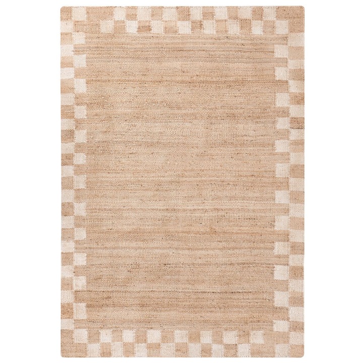 Covor Beed Bej deschis 160 x 230 cm Iuta