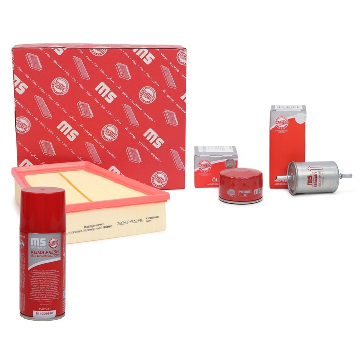 Master-Sport szűrő készlet, levegő/üzemanyag/levegő tisztító, 0,92 kg