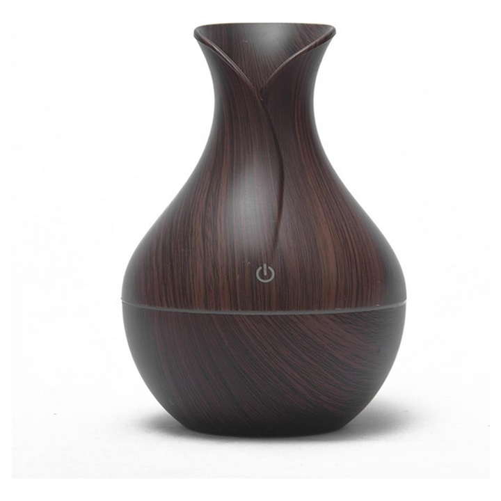 Umidificator si Difuzor de Aroma Cu Iluminare RGB – Capacitare 200ml, Alimentare USB – Design Modern, Quiet, Ideal pentru Aromaterapie