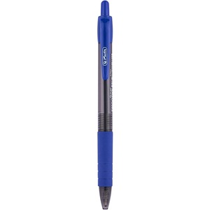 Set 10 pixuri Herlitz, 0.7mm, albastru, mecanism retractabil