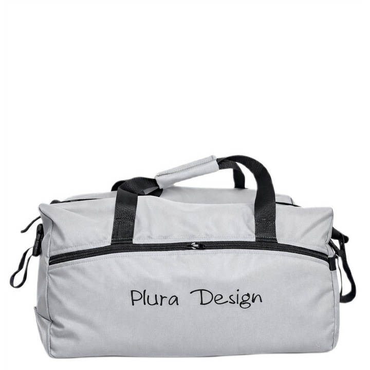 Geanta voiaj Plura Design impermeabila Gri 47x23x23 cm