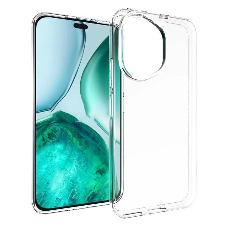 Huse de telefon compatibile cu Honor 400 5G - de silicon transparentă pentru spate
