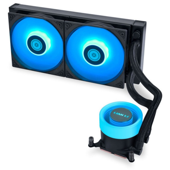 Cooler CPU Lian Li Liquid Cooling GA II Lite, iluminare RGB, 2500RPM Negru