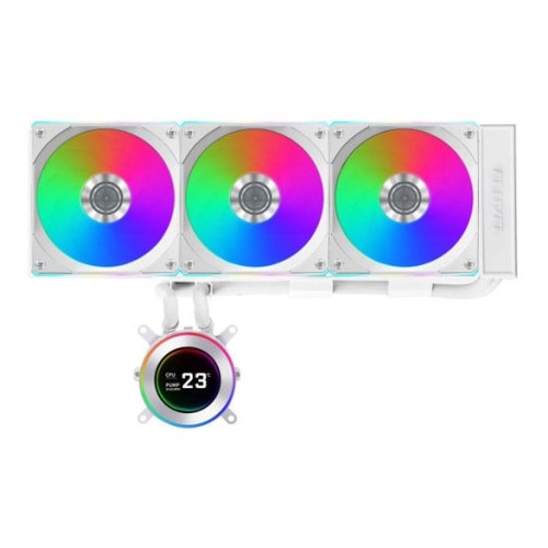 Cooler procesor Lian Li HYDROSHIFT II LCD-C 360CL ARGB AiO - Alb